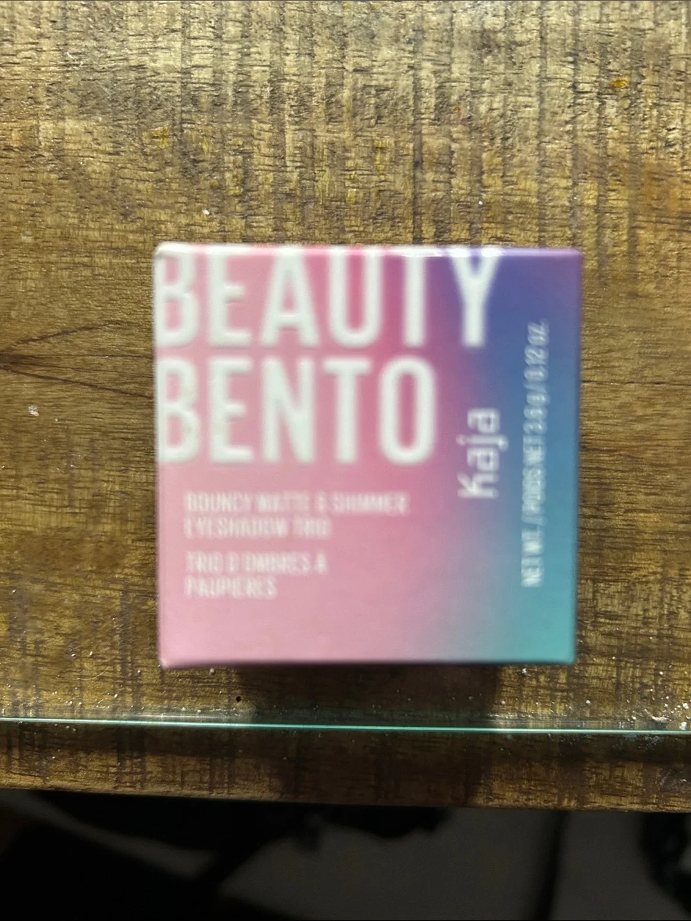 Beauty Bento Stacked Eyeshadow Trio — Kaja Beauty Chocolate Dahlia NWB